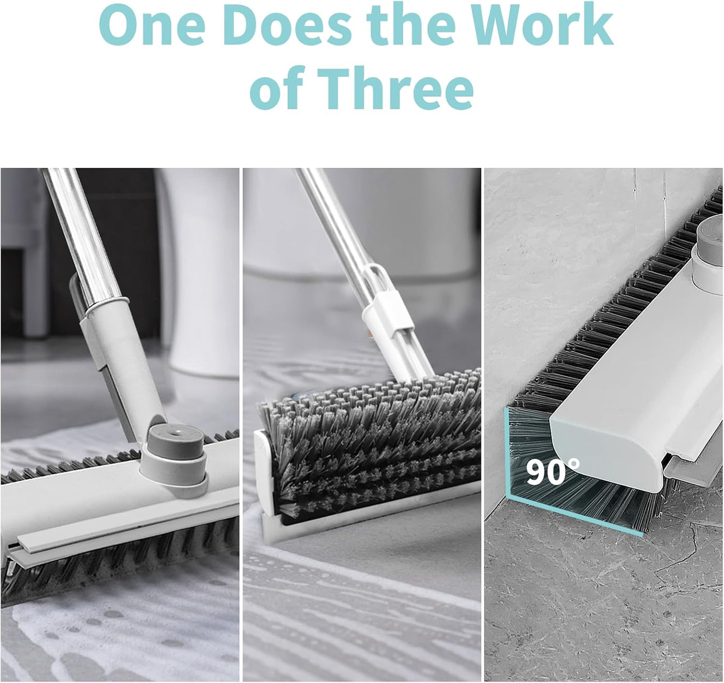 FlexiScrub™ 3-in-1 Floor Cleaning Brush